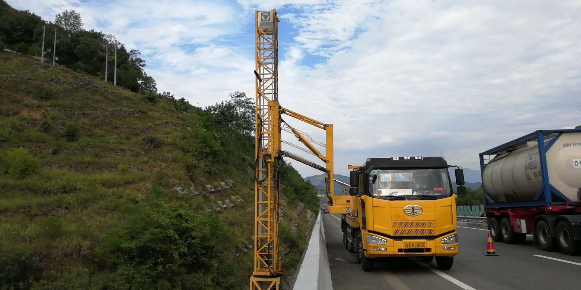 18米桁架式桥检车出租